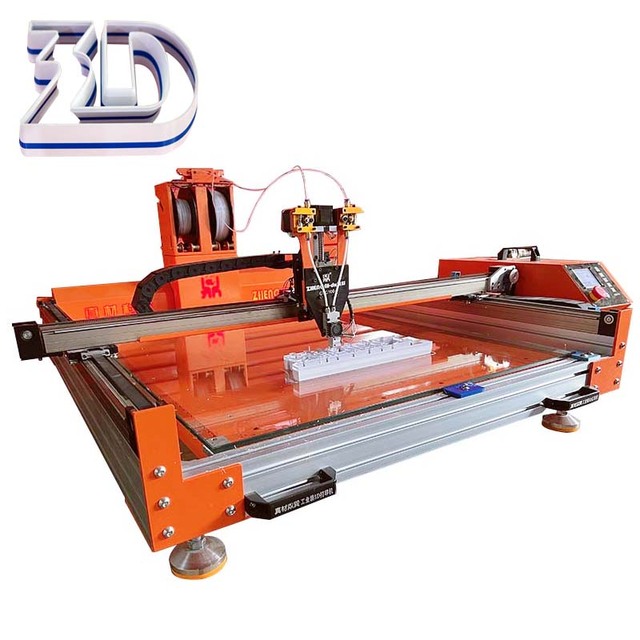 Drop Shipping Filament 3d Printer 3d Fdm Printer Industrial 3d Printer Large Size 800*800mm for Sign and logo Printing