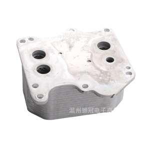 เครื่องทำความเย็นน้ำมันเครื่อง 2007522 สำหรับฟอร์ดทรานสิท Mk7 Mk8 2.2 Fwd อะไหล่ทดแทนอลูมิเนียมอัลลอยด์ - Product Image 2