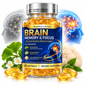 Gélules en gros pour la santé cérébrale avec Ginkgo Biloba, Bacopa Monnieri, Champignon Crinière de Lion – Complément alimentaire - Product Image 4