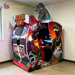 Xiaotongyao Jurassic Park Dinosaur Hunter Arcade Shooting Machine Immersive 42" LCD Video Screen Customizable English - Product Image 1
