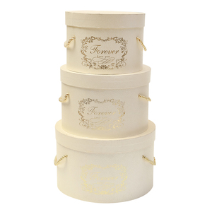 Boîte cadeau ronde emballage robe de mariée cadeaux à la mode naturel Pantone personnalisé personnalisé artisanat d'art Logo Promotion industrielle <span class=keywords><strong>CDR</strong></span> - Product Image 2