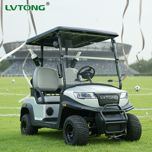 Voiturette de golf électrique Lvtong 48V 2 places, <span class=keywords><strong>buggy</strong></span> de luxe avec port USB pour adultes, transport en station balnéaire - Product Image 1