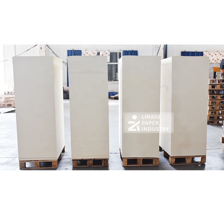 Recyclable Waterproof PE Coated Virgin Wood Pulp Kraft Paper Sheets Flexography Printed for Eco-Friendly Paper Bowls Lunch Boxes
