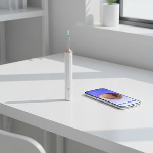 Outil d'élimination du cérumen avec <span class=keywords><strong>Endoscope</strong></span> à caméra HD 1080P Compatible avec les téléphones <span class=keywords><strong>iPhone</strong></span> et Android Otoscope visuel - Product Image 2