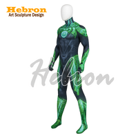 Tenue de cosplay personnalisée pour adulte unisexe, style DC Suicide Squad, Justice League, Green Lantern, Halloween, inspirée de films et séries TV, incluant Leggings, Robes, Pantalons et Hauts