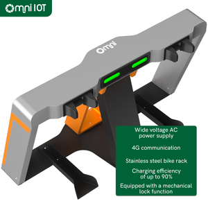Station de recharge sans fil pour vélo électrique et scooter électrique, protection contre les surintensités, étanche IPX7, ville intelligente, extérieur - Product Image 3