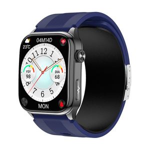 One-Key Micro การตรวจร่างกายของนาฬิกาสมาร์ทวอทช์ S101วัดอัตราการเต้นของหัวใจนาฬิกา NFC - Product Image 2