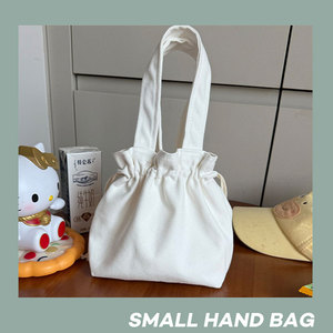 Wholesale Best-Selling Custom <b>Canvas</b> Handle Shoulder <b>Bag</b> Fashionable Cotton <b>Drawstring</b> Gift <b>Bag</b> - Product Image 3
