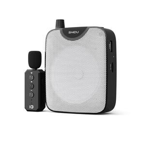 Shidu M500 10W <span class=keywords><strong>Bluetooth</strong></span> Clip On Không Dây Lavalier Microphone Di Động Bằng Giọng Nói Khuếch Đại Mini PA Loa Cho Giáo Viên - Product Image 1