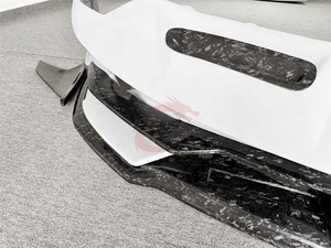 Offre Spéciale <span class=keywords><strong>Aventador</strong></span> <span class=keywords><strong>SVJ</strong></span> Kit de carrosserie pour <span class=keywords><strong>Lamborghini</strong></span> LP700 LP720 mise à niveau <span class=keywords><strong>SVJ</strong></span> Style forgé pare-chocs avant en Fiber de carbone - Product Image 5