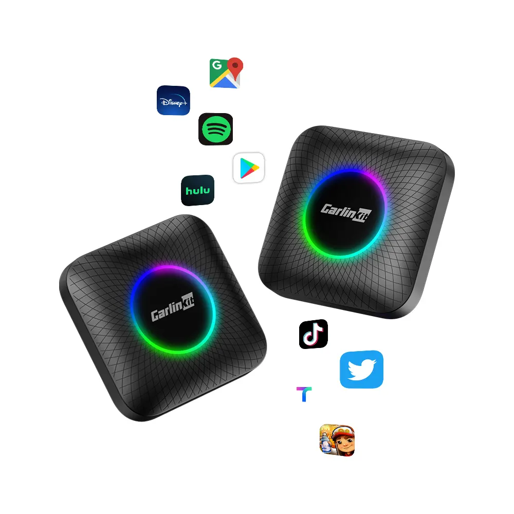 Nieuwe Collectie Carlinkit 8G + 128Gb Carplay Ai Smart Box Android 13 Draadloze Android Auto Youtobe Netflix Multimedia Box Auto Carplay