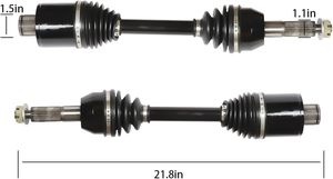 Remplacement d'essieu CV d'arbre de transmission arrière haute résistance 2-Pack pour Polaris <span class=keywords><strong>Sportsman</strong></span> 400-800 2003-<span class=keywords><strong>2005</strong></span> Modèles Nouveau 1380240 1380234 - Product Image 6