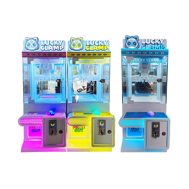 New Clip Prize Game Machine Coin Operated Game Machine Mini 20 Clips Clamp Machines On Sale