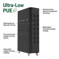 Rack de Servidor Lianli 48U con Refrigeración Híbrida de 35KW/55KW, Gabinete de Refrigeración Líquida de Modo Dual para Computación de Alta Densidad