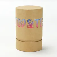 Eco Material Benutzer definierte chinesische Kraft Tee Kosmetik behälter Kerze Box Karton Runde Geschenk gemacht Papier Zylinder Tuben Verpackung