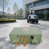 Paquete de Baterías LiFePO4 de 48V 100Ah para Robot de Inspección de Incendios, para Robot Inteligente, Alta Descarga, Larga Duración, Fabricante OEM