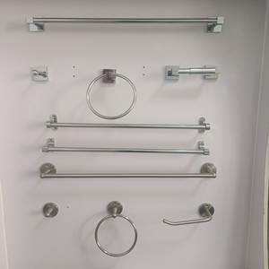 Toallero Metálico de Pared, Diseño Minimalista, Juego de Accesorios para Baño JYC10459 - Product Image 2