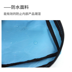 Pipal Tree Cooling Pack Blue Heat Protection Pack Oxford Cloth Transparent <b>PP</b> Convenient Travel Gifts - Product Image 1