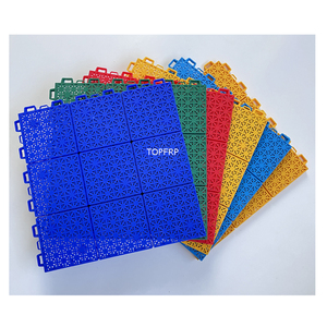Revêtement de sol amovible antidérapant pour terrain de basket-ball, dalles de sol en plastique durables pour terrain de pickleball - Product Image 3