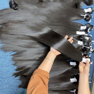 Hot <b>Selling</b> Wholesale Raw Straight Hair Single Donor Raw Human Hair Cuticle Aligned Raw Vietnamese Hair - Product Image 2