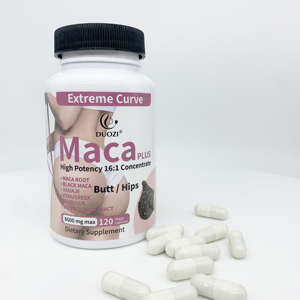 ยาเม็ดเพิ่มขนาดสะโพก OEM Extreme Curve Maca Root Big Butt 8600 มก. Aguaje Maca Plus แคปซูลเพิ่มขนาดสะโพก - Product Image 5