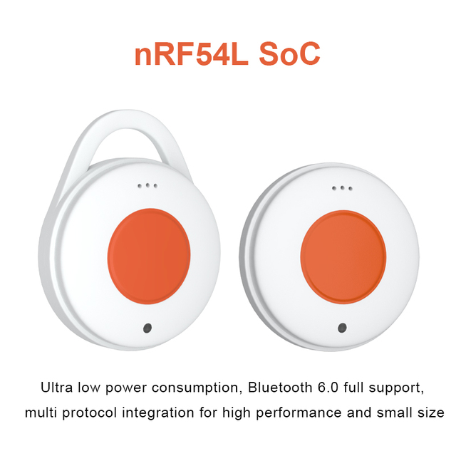 Bluetooth SOS Beacon 6.2 Emergency Button with IBeacon/ Eddystone for Safety Solution