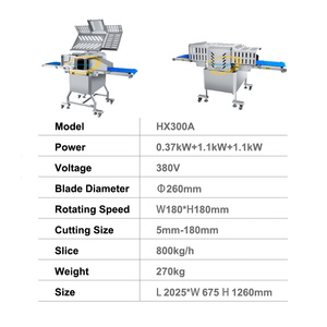 Trancheuse à viande commerciale automatique, trancheuse à fromage, trancheuse multifonctionnelle pour bacon et <span class=keywords><strong>jambon</strong></span>, trancheuse à viande cuite - Product Image 3