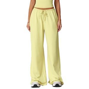 Pantalons de yoga d'entraînement sportifs longs pour femmes personnalisés, respirants, élastiques, taille mi-haute, leggings de sport disponibles - Product Image 1