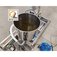 Machine de remplissage d'huile automatique à tête unique MTW pour distributeur de bouteilles d'huile de tournesol végétale