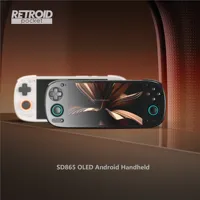 Retroid Pocket 5 RP5, console de jeu portable, Android 13, consoles de jeu intelligentes, SD865, écran OLED 1080P, console de jeu vidéo en streaming