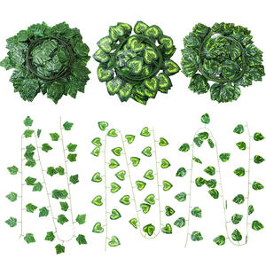 Hotsale <span class=keywords><strong>2</strong></span>.<span class=keywords><strong>3</strong></span> M Tanaman Merambat Buatan Semangka Anggur Daun Gantung Plastik Daun Buatan - Product Image 2