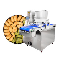 Ligne de dépôt de pâte à double trémie pour gâteaux et biscuits croustillants Machine de fabrication de biscuits