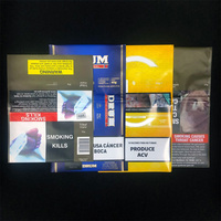 Emballage en plastique pour tabac à rouler avec sac en cellophane