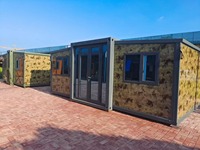 Maison préfabriquée 3 chambres et salon, conteneur 40 pieds, autres maisons 4 chambres