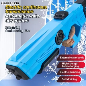 Pistola de Agua Eléctrica Automática de Alta Potencia SJY-Y1 para Exteriores, 800 ml, Batería de Litio de 3.7 V, Absorción de Agua de Plástico, Portátil para Niños y Adultos - Product Image 5
