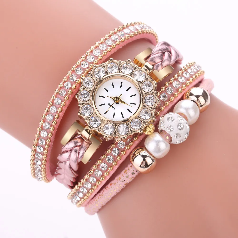 Antique Leather Charm Fashion Limited Edition Quartz Gift Woman Watch lnw306