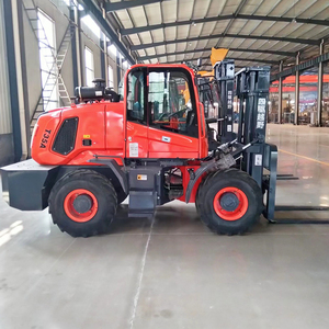 Nhà Máy Bán buôn xe nâng DIESEL 3 tấn 3.5 tấn kho hậu cần 4WD Xe nâng DIESEL & bùn Road off-road xe nâng hàng - Product Image 4
