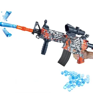 Elektrikli M416 jel Blaster nerf silahı oyuncaklar sıçrama yumuşak kurşun plastik kabuk çıkarma oyuncak tabanca çocuk açık takım oyunu yetişkinler için