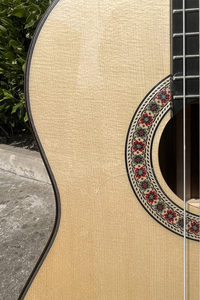 Guitarra flamenca de material de palisandro sólido hecha a mano de la marca Aiersi para jugadores profesionales - Product Image 3