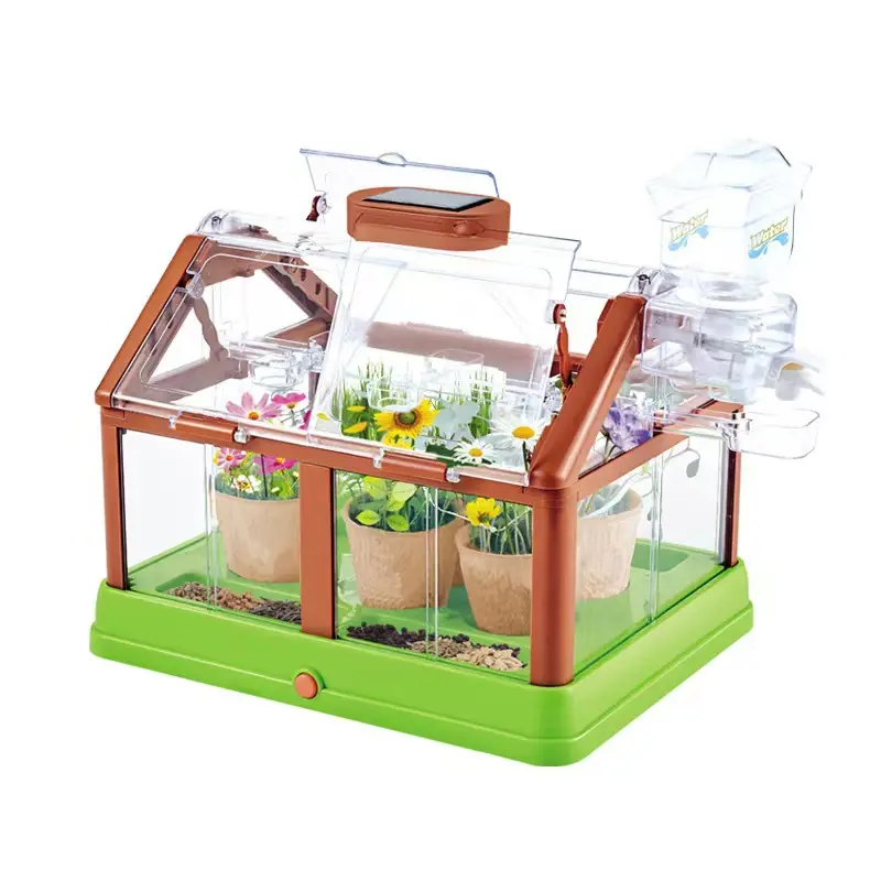 Детский Солнечный домик креативные растения ручной работы в горшке набор материалов для творчества набор для биологических экспериментов обучающие игрушки