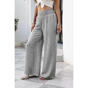 Pantalones Anchos FOXA para Mujer, Pantalones de Cintura Alta con Bolsillos, Ropa Casual para Estar en Casa, Transpirables y Cómodos - Product Image 3