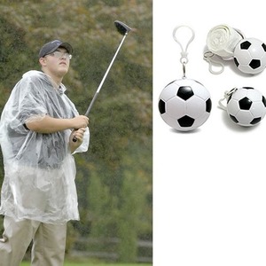 Poncho impermeable desechable para fútbol, para niños y adultos, para viajes al aire libre, material PE, uso individual. - Product Image 4