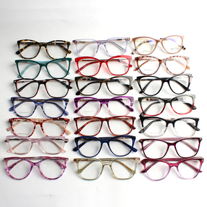 Oferta Especial Precio de Fábrica Fabricantes Mayoristas Monturas de Gafas Ópticas de Acetato con Decoración de Metal - Product Image 3