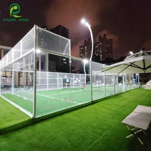 แบรนด์ขายดีที่สุด Padel King สนามแพเดิลแบบพาโนรามา พร้อมไม้แพเดิลและลูกแพเดิลฟรี - Product Image 2