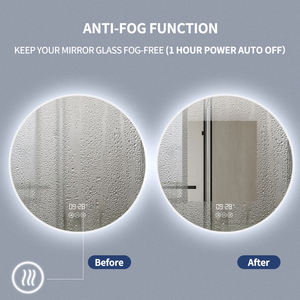 Espejo LED de maquillaje con marco acrílico, tocador de baño, espejo inteligente LED montado en la pared - Product Image 5