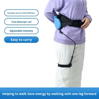 Équipement de rééducation pour personnes âgées, exosquelette pour hémiplégie suite à un AVC, aide à la marche pour les membres inférieurs, aide à la marche pour soulever les jambes, naturel
