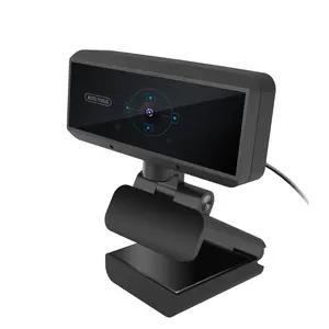 Linkinmi webcam kokoh 6 lapis kaca, lensa pelapis presisi tinggi dan resolusi HM 5M 1080p USB untuk komputer