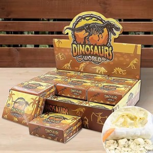 Vente en gros <span class=keywords><strong>de</strong></span> modèles <span class=keywords><strong>de</strong></span> dinosaures très vendus Jouets <span class=keywords><strong>de</strong></span> bricolage Os <span class=keywords><strong>de</strong></span> dinosaures archéologiques Jouets à creuser Œufs fossiles en stock - Product Image 3
