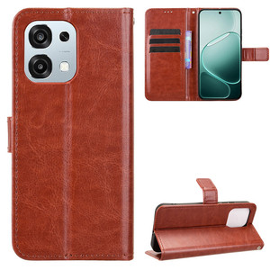 Coque de téléphone en cuir portefeuille motif cheval fou pour OPPO A6 Pro 5G/F31 5G - Product Image 5