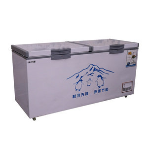 Banco de trabajo de refrigeración, armario de hielo comercial, refrigerador <span class=keywords><strong>Horizontal</strong></span>, congeladores, escaparate multicubierta de supermercado, 2022x1630x730, 870 - Product Image 3